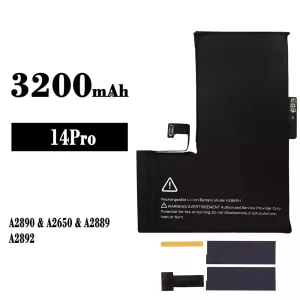 Batterie A2866H pour iPhone 14 pro