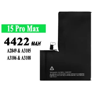 Batterie A3121 pour iPhone 15 pro max