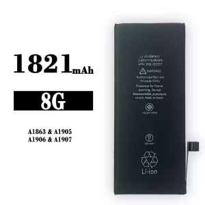 Batterie 616-00357 pour iPhone 8G/A1863/A1905/A1906/A1907