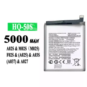 Batterie HQ-50S pour Samsung A02S/M02S/M025/F02S/A025/A03S/A037/A027