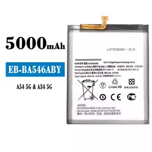 Batterie EB-BA546ABY pour Samsung A54/A34 5G