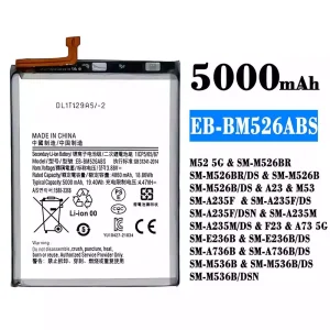 Batterie EB-BM526ABS pour Samsung M52 5G/A23/M53/F23/A73 5G