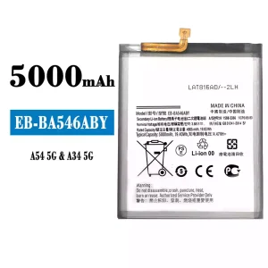Batterie EB-BA546ABY pour Samsung A54 5G/A34 5G