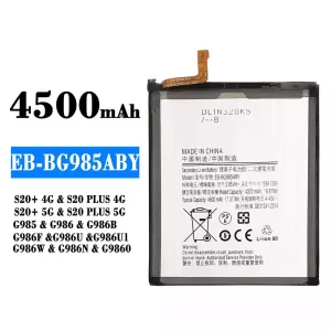 Batterie EB-BG985ABY pour Samsung S20+ 4G/S20 PLUS 4G/S20+ 5G/S20 PLUS 5G