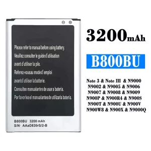 Batterie B800BU pour Samsung Note 3/Note III