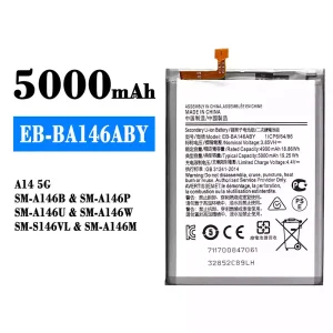 Batterie EB-BA146ABY pour Samsung A14 5G