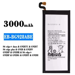 Batterie EB-BG928ABE pour Samsung S6 edge+ duos/S6 edge plus/S6 edge+