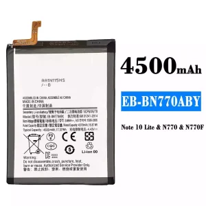 Batterie EB-BN770ABY pour Samsung Note 10 Lite
