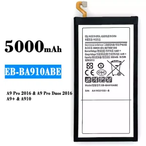 Batterie EB-BA910ABE pour Samsung A9 Pro 2016/A9 Pro Duos 2016/A9+