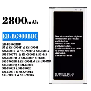 Batterie EB-BG900BBC pour Samsung S5