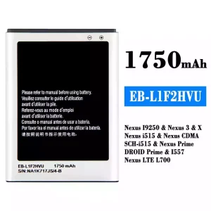 Batterie EB-L1F2HVU pour Samsung Nexus I9250/Nexus 3
