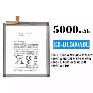 Batterie EB-BG580ABU pour Samsung M20/A40S