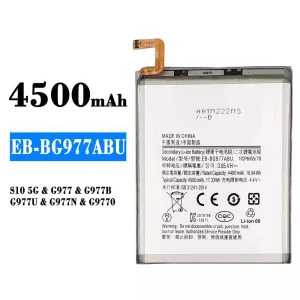 Batterie EB-BG977ABU pour Samsung S10 5G