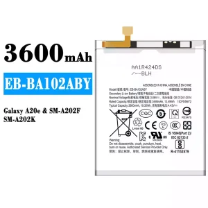 Batterie EB-BA102ABY pour Samsung Galaxy A20e