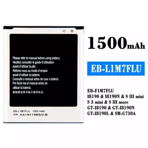 Batterie EB-L1M7FLU EB-F1M7FLU pour Samsung S3 mini