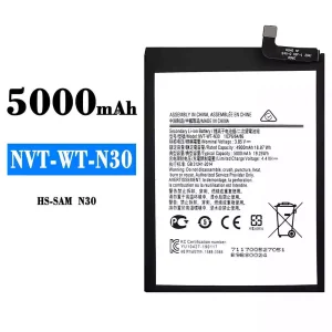 Batterie NVT-WT-N30 pour Samsung HS-SAM,N30