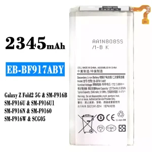 Batterie EB-BF917ABY pour Samsung Galaxy Z Fold 2