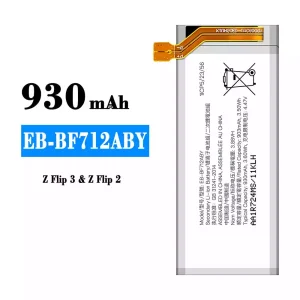 Batterie EB-BF712ABY pour Samsung Z Flip 3,Z Flip 2
