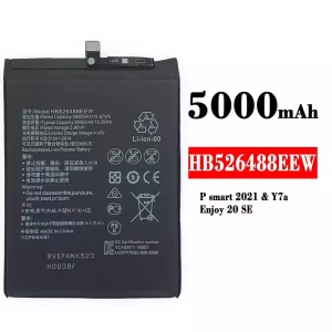 Batterie HB526488EEW pour HUAWEI P smart 2021 / Enjoy 20 SE