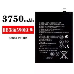 Batterie HB386590ECW pour HUAWEI HONOR 9X LITE