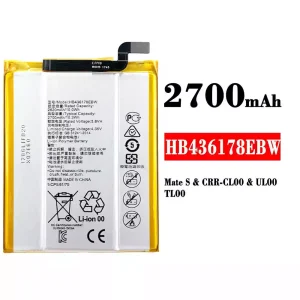 Batterie HB436178EBW pour HUAWEI Mate S
