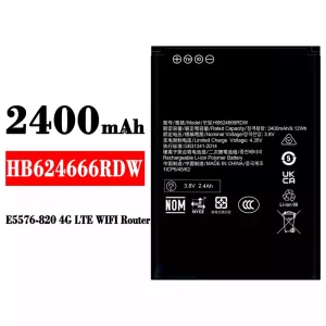 Batterie HB624666RDW pour HUAWEI E5576-820 4G LTE WIFI Router
