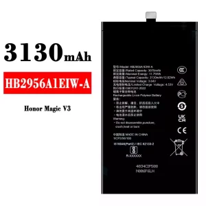 Batterie HB2956A1EIW-A pour HUAWEI Honor Magie V3