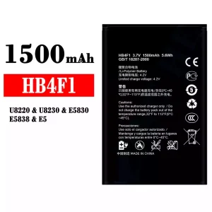 Batterie HB4F1 pour HUAWEI U8220/U8230/E5830/E5838/E5