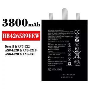 Batterie HB426589EEW pour HUAWEI Nova 8
