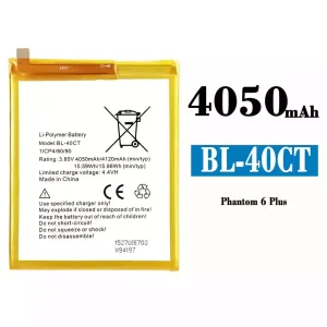 Batterie BL-40CT pour Tecno Phantom 6 Plus / 6+