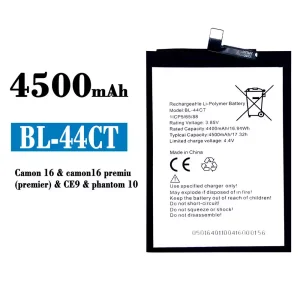 Batterie BL-44CT pour Tecno Camon 16 / phantom 10