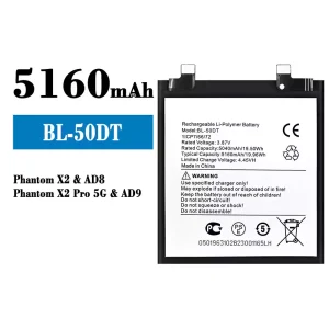 Batterie BL-50DT pour Tecno Phantom X2 / Phantom X2 Pro 5G