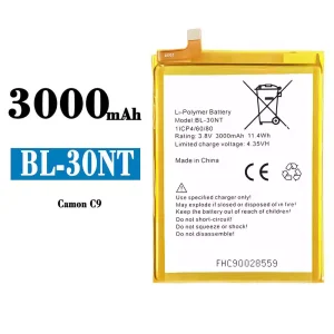 Batterie BL-30NT pour Tecno Camon C9