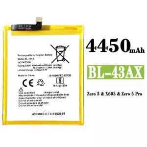 Batterie BL-43AX pour Infinix Zero 5 / Zero 5 Pro