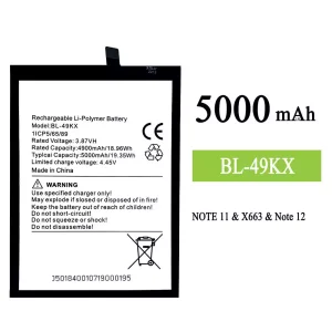Batterie BL-49KX pour Infinix Note 11 / Note 12