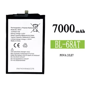 Batterie BL-68AT pour Infinix POVA 2