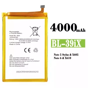 Batterie BL-39iX pour Infinix Note 5 Pro / Note 6 / Note 5 Stylus