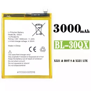 Batterie BL-30QX pour Infinix HOT S