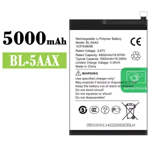 Batterie BL-5AAX pour Infinix