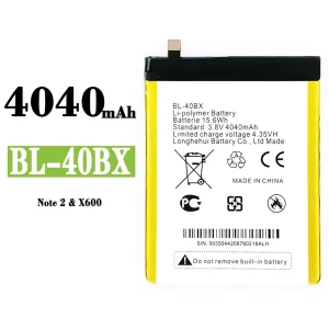 Batterie BL-40BX pour Infinix Note 2