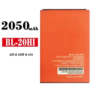 Batterie BL-20HI pour ITEL A23 / A32F / A16