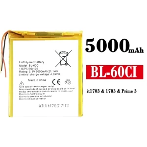 Batterie BL-60CI pour ITEL Prime 3