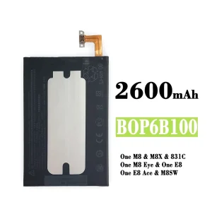 Batterie B0P6B100 BOP6B100 pour HTC One M8 / One E8