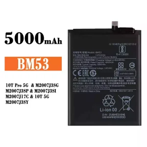 Batterie BM53 pour Xiaomi 10T,10T Pro