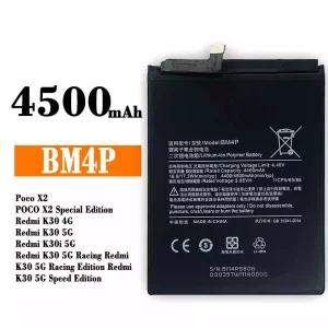 Batterie BM4P pour Xiaomi Redmi K30,Poco X2