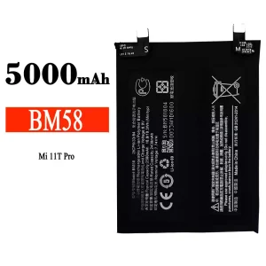 Batterie BM58 pour Xiaomi Mi 11T Pro