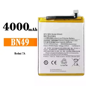 Batterie BN49 pour Xiaomi Redmi 7A