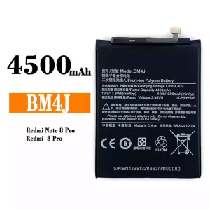Batterie BM4J pour Xiaomi Redmi Note 8 Pro / Redmi 8 Pro
