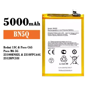 Batterie BN5Q pour Xiaomi Redmi 13C