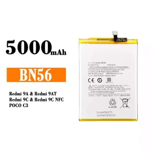 Batterie BN56 pour Xiaomi Redmi 9A / Redmi 9AT / Redmi 9C / POCO C3